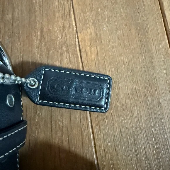 Coach Black Leather Crossbody Bag - Picture 2 of 4